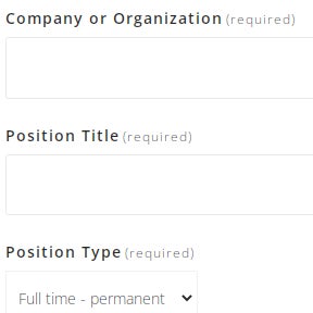 Submit your listing.