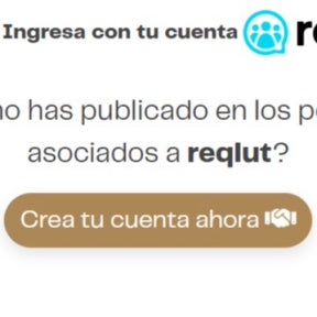 Crea una cuenta.
