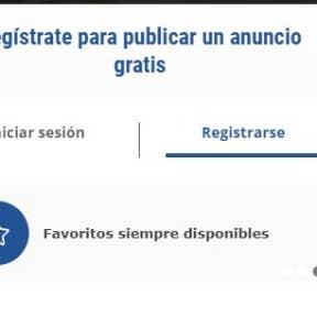 Crea una cuenta.