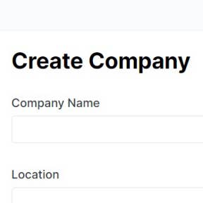 Create a company profile.