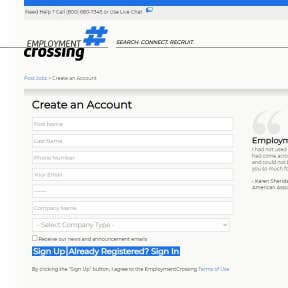Create an account.
