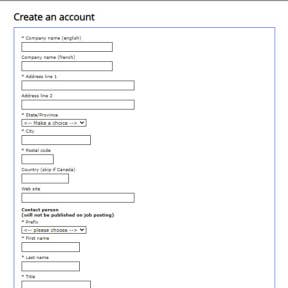 Create an account.