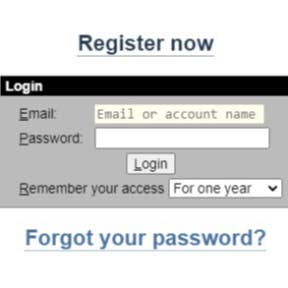 Create an account.