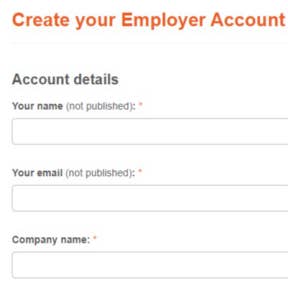 Create an account.