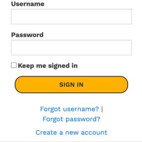 Create an account.