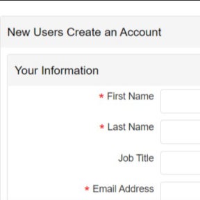 Create an account.