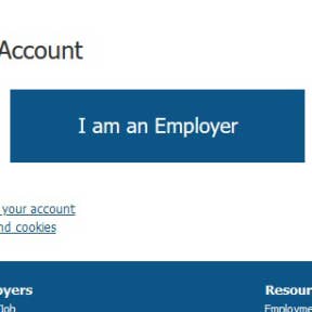 Create an employer account.