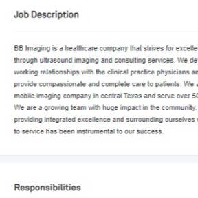 Create and publish your job post.