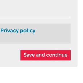 Create your account.
