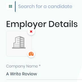 Create your company profile.