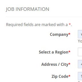 Create your job posting.