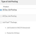 Create your job post.