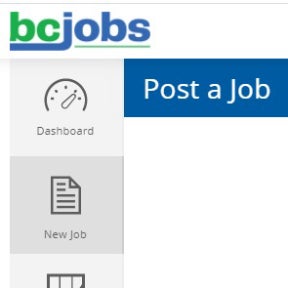 Create your job post.