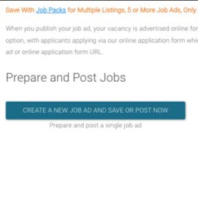 Create your job post