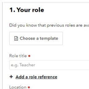 Create your job post.