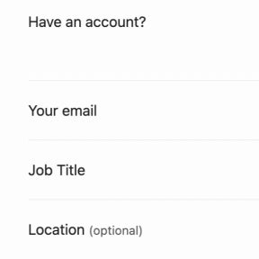 Create your job post.