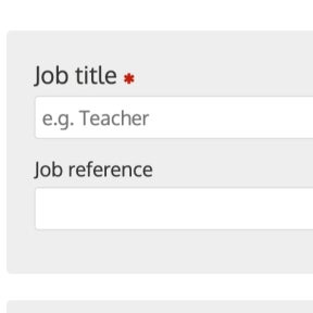 Create your job post.