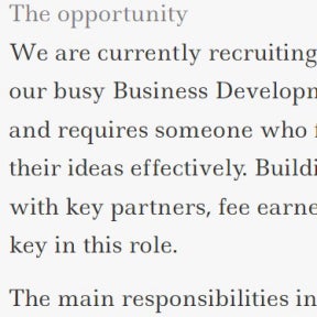 Create your job post.