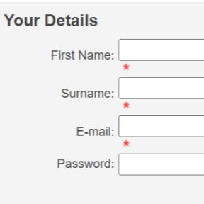 Create an account.