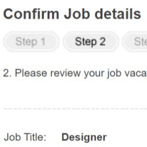 Review and post your job ad.