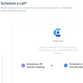 Schedule a meeting.