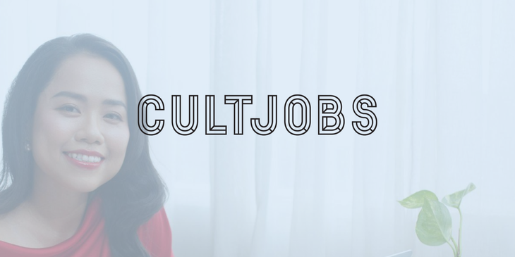 Cultjobs logo.
