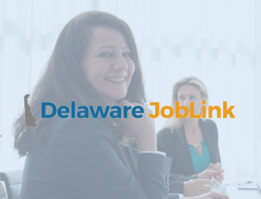 Delaware JobLink logo.