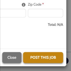Select a job posting plan and add your payment details.