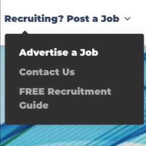 Navigate to the Dental Talent home page.