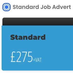 Select a job posting plan.