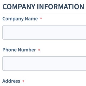 Create your account.