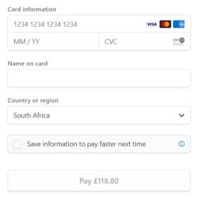Complete the payment and post your job.