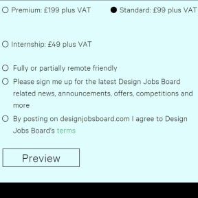 Create your job post.