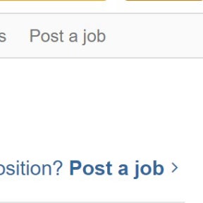 Click on "Post a job."