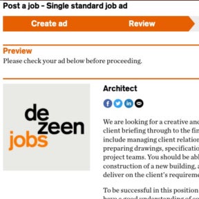 Review your job post.