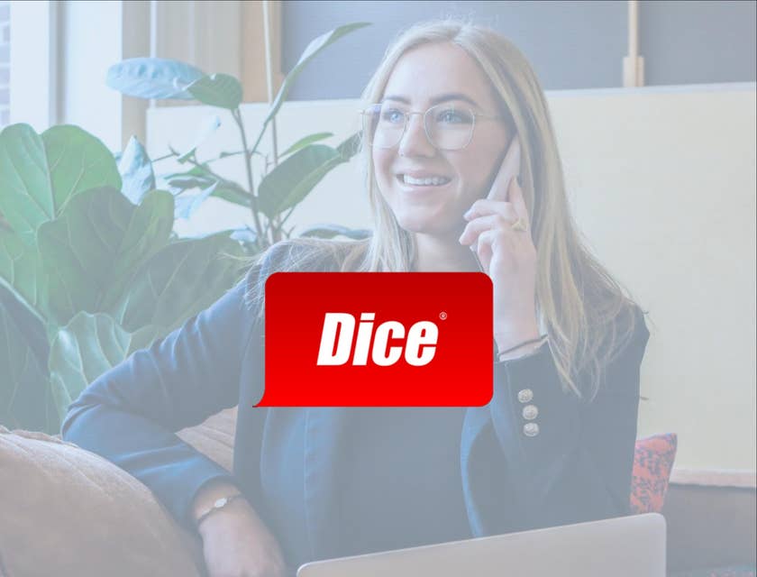 Dice logo.