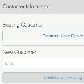 Create your employer account.