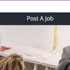 Click on "Post A Job."