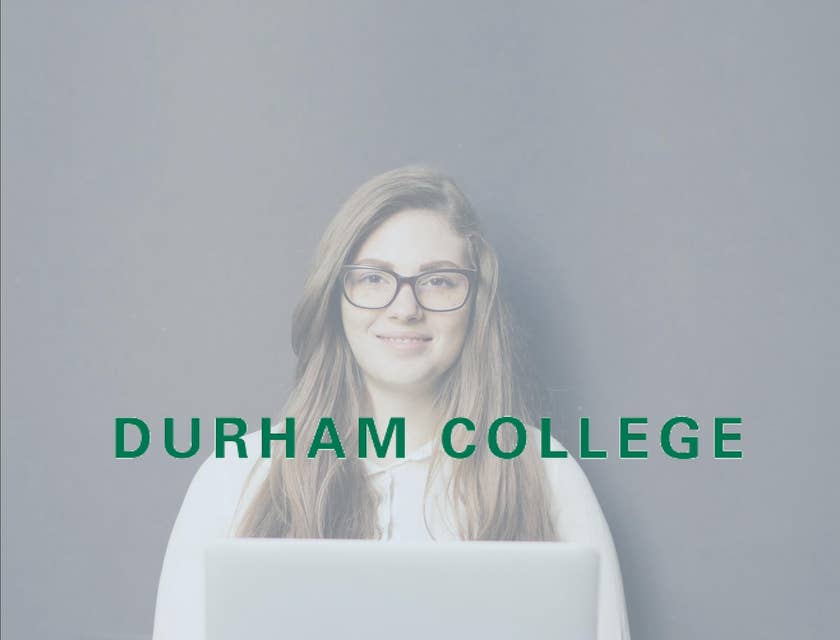 Durham College logo.