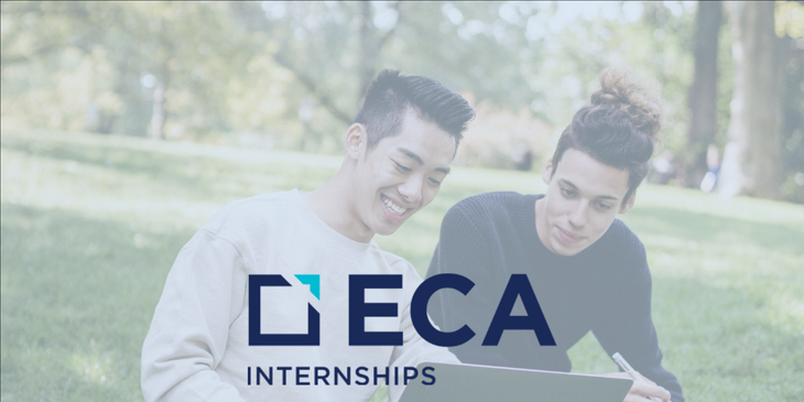 ECA Internships logo.