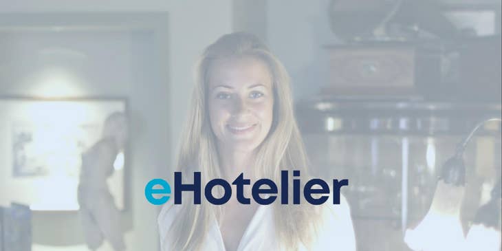 eHotelier logo.