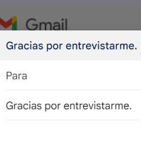 Elige un asunto adecuado.