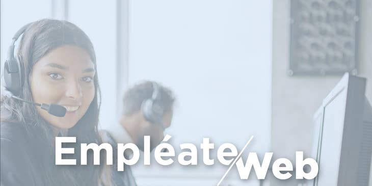 Logo de Empléate Web.