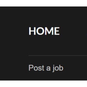 Click on "Post a job."