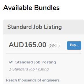 Buy job posting credits.