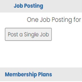 Start the job posting process.