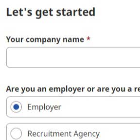 Complete the online form.