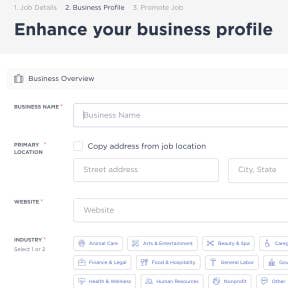 Enhance your business profile.