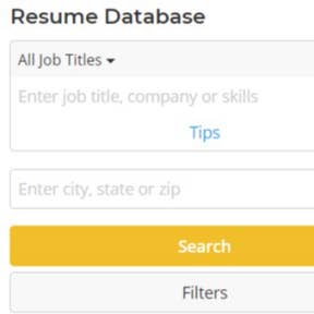 Enter search criteria.