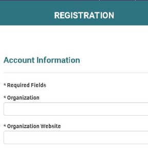Enter your account information.
